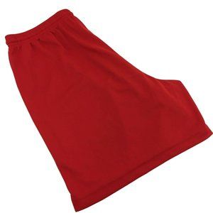 Nike Sportswear Dri Fit Shorts M Red Sport Running Gym Drawstring Elastic